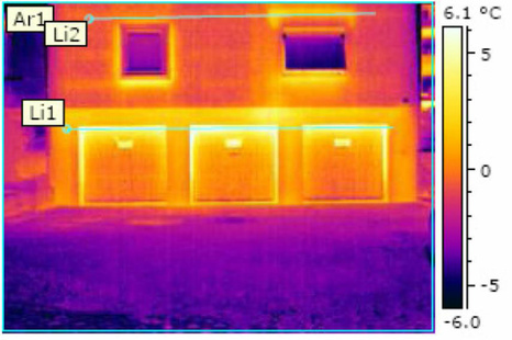 Exemple de mesure d'un garage